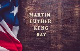 Martin Luther King Day and Flag